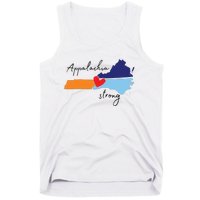 Appalachia Strong Hurricane Helene Disaster Relief Tank Top