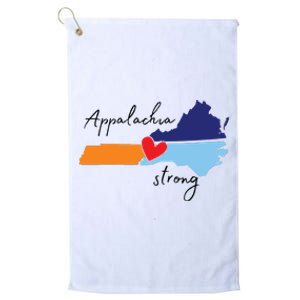 Appalachia Strong Hurricane Helene Disaster Relief Platinum Collection Golf Towel