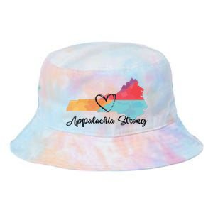 Appalachia Strong Hurricane Helene Disaster Relief Tie Dye Newport Bucket Hat