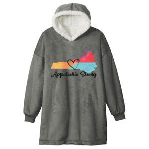 Appalachia Strong Hurricane Helene Disaster Relief Hooded Wearable Blanket