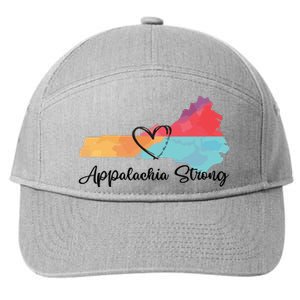 Appalachia Strong Hurricane Helene Disaster Relief 7-Panel Snapback Hat