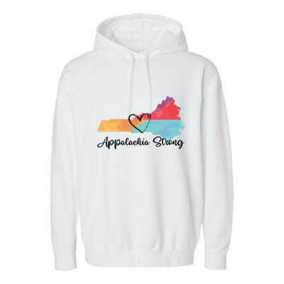 Appalachia Strong Hurricane Helene Disaster Relief Garment-Dyed Fleece Hoodie