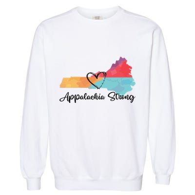 Appalachia Strong Hurricane Helene Disaster Relief Garment-Dyed Sweatshirt