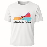 Appalachia Strong Hurricane Helene Disaster Relief Cooling Performance Crew T-Shirt