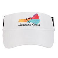 Appalachia Strong Hurricane Helene Disaster Relief Adult Drive Performance Visor