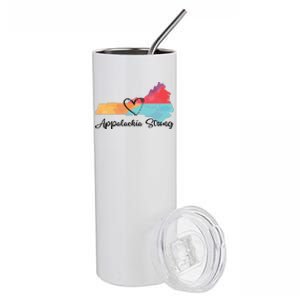 Appalachia Strong Hurricane Helene Disaster Relief Stainless Steel Tumbler