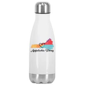 Appalachia Strong Hurricane Helene Disaster Relief Stainless Steel Insulated Water Bottle