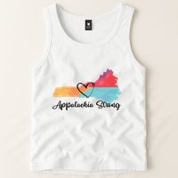 Appalachia Strong Hurricane Helene Disaster Relief Tank Top