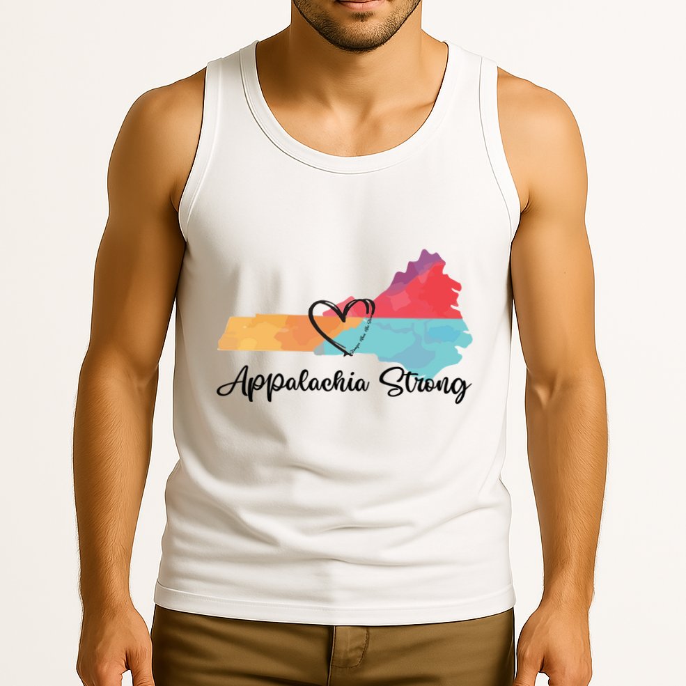 Appalachia Strong Hurricane Helene Disaster Relief Tank Top