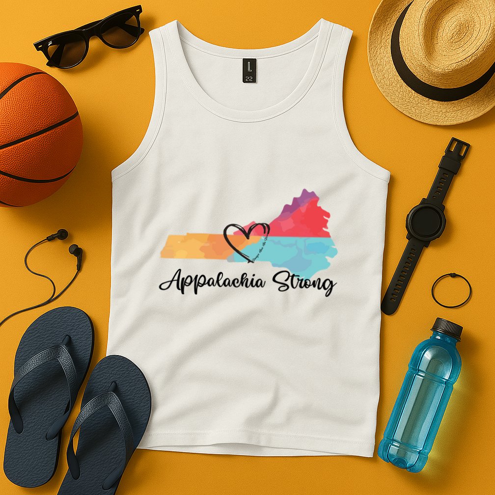 Appalachia Strong Hurricane Helene Disaster Relief Tank Top