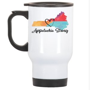 Appalachia Strong Hurricane Helene Disaster Relief Stainless Steel Travel Mug