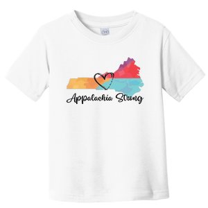 Appalachia Strong Hurricane Helene Disaster Relief Toddler T-Shirt