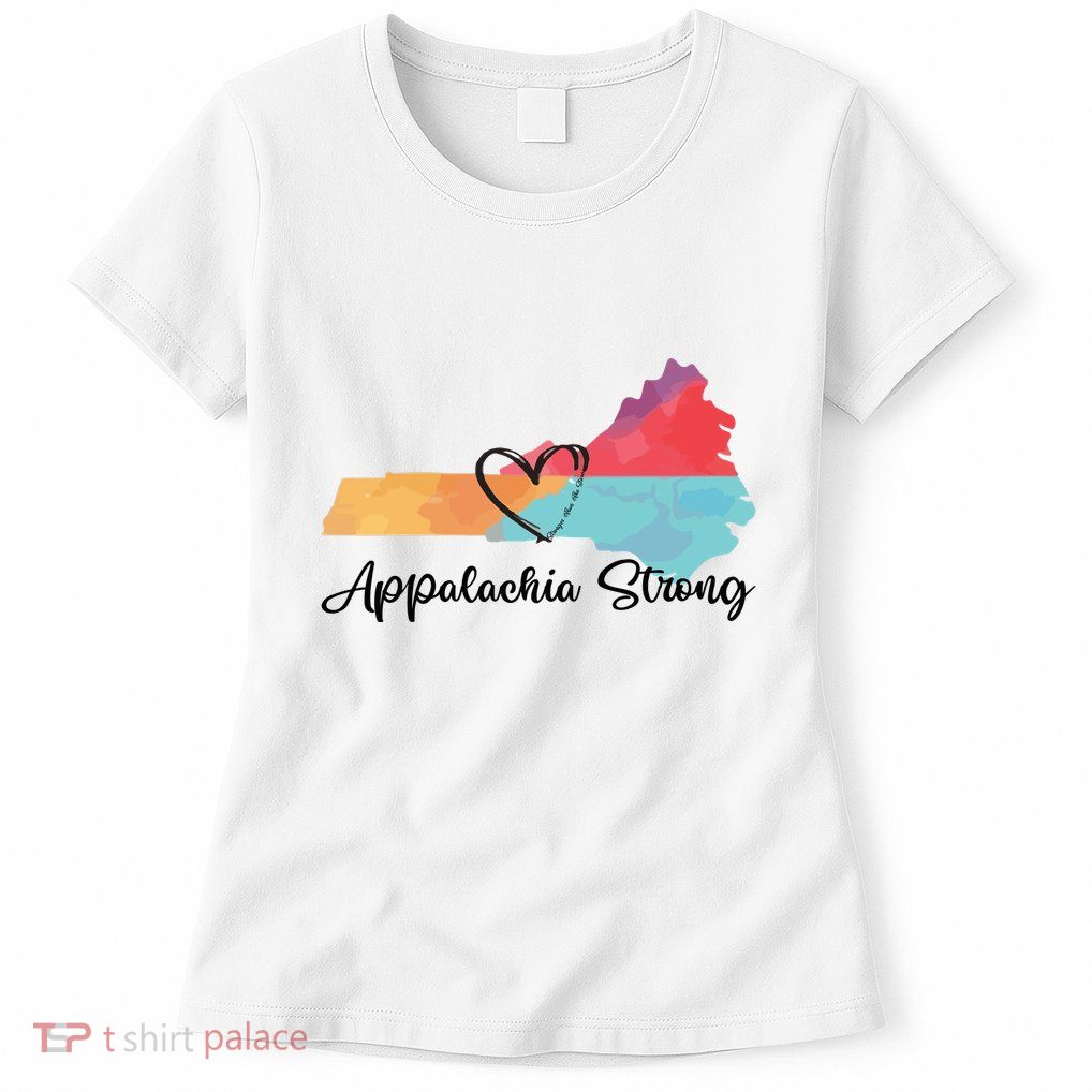 Appalachia Strong Hurricane Helene Disaster Relief Womens T-Shirt