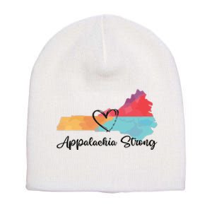 Appalachia Strong Hurricane Helene Disaster Relief Short Acrylic Beanie