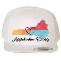 Appalachia Strong Hurricane Helene Disaster Relief Wool Snapback Cap