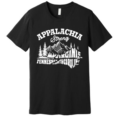 Appalachia Strong Hurricane Support Premium T-Shirt