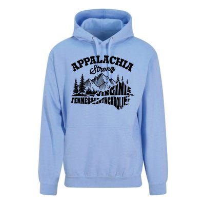 Appalachia Strong Hurricane Support Unisex Surf Hoodie