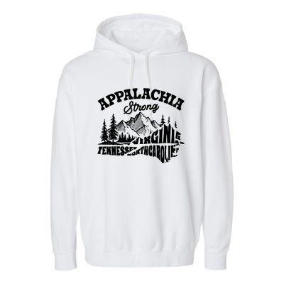 Appalachia Strong Hurricane Support Garment-Dyed Fleece Hoodie