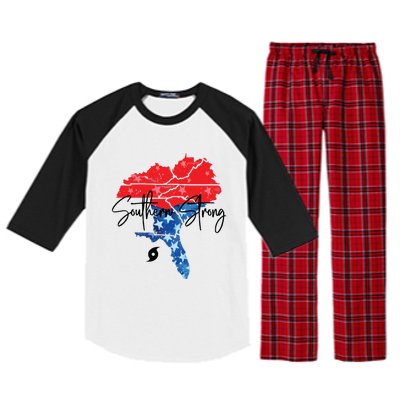 Appalachia Strong Hurricane Helene Disaster Relief Raglan Sleeve Pajama Set