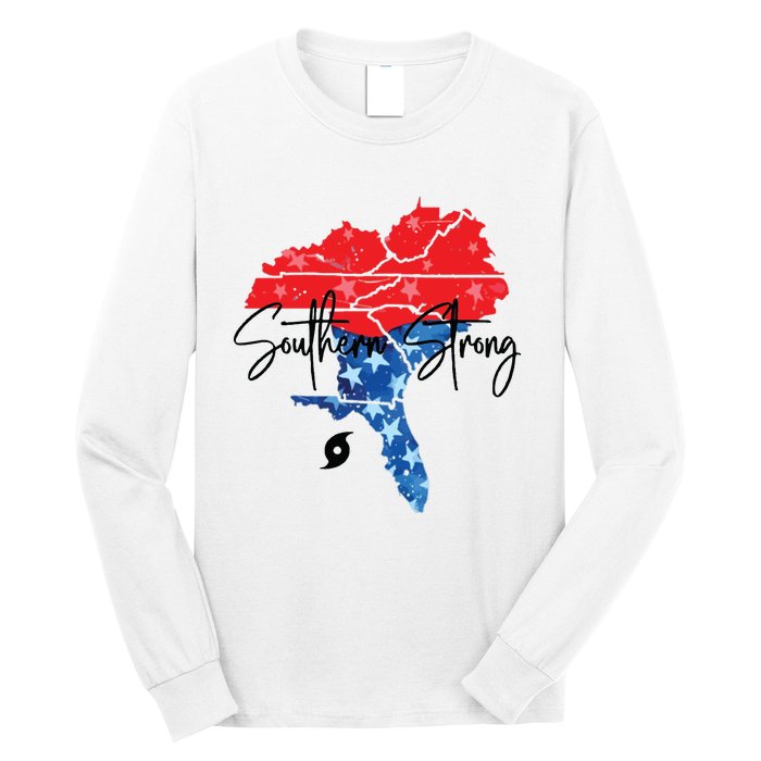 Appalachia Strong Hurricane Helene Disaster Relief Long Sleeve Shirt