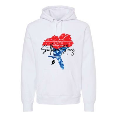 Appalachia Strong Hurricane Helene Disaster Relief Premium Hoodie