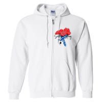 Appalachia Strong Hurricane Helene Disaster Relief Full Zip Hoodie