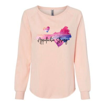 Appalachia Strong Hurricane Helene Southern Relief Womens California Wash Sweatshirt