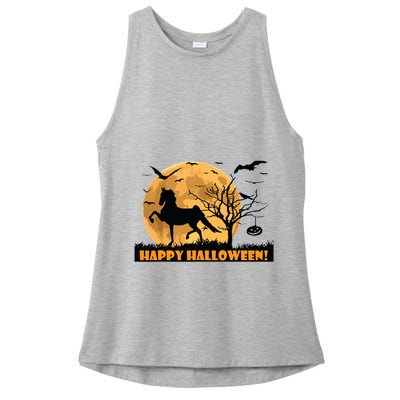 American Saddlebred Horse Training Gaited Horses Equitation Ladies PosiCharge Tri-Blend Wicking Tank