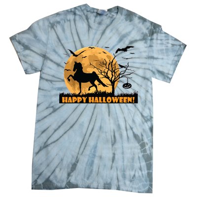 American Saddlebred Horse Training Gaited Horses Equitation Tie-Dye T-Shirt