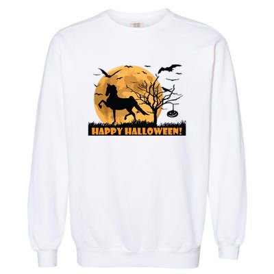 American Saddlebred Horse Training Gaited Horses Equitation Garment-Dyed Sweatshirt