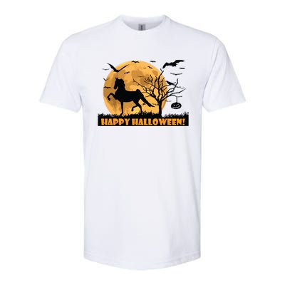 American Saddlebred Horse Training Gaited Horses Equitation Softstyle CVC T-Shirt