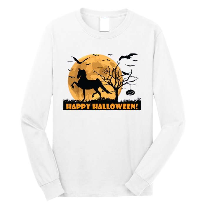 American Saddlebred Horse Training Gaited Horses Equitation Long Sleeve Shirt