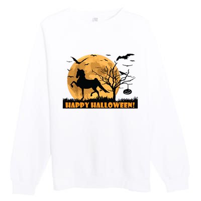 American Saddlebred Horse Training Gaited Horses Equitation Premium Crewneck Sweatshirt