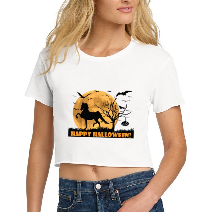 American Saddlebred Horse Training Gaited Horses Equitation Crop Top