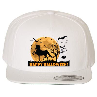 American Saddlebred Horse Training Gaited Horses Equitation Wool Snapback Cap