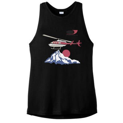 Air Services International For Women Ladies PosiCharge Tri-Blend Wicking Tank