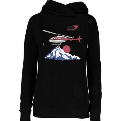 Air Services International For Women Womens Funnel Neck Pullover Hood