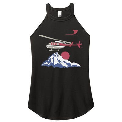 Air Services International For Women Women's Perfect Tri Rocker Tank