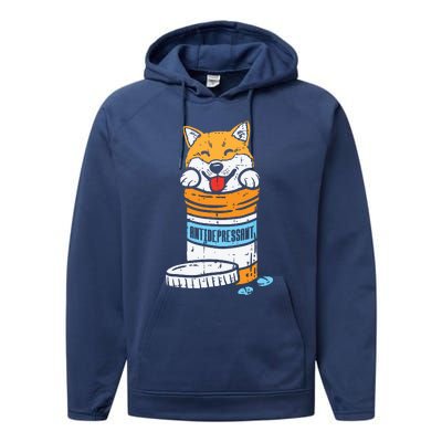 Antidepressant Shiba Inu Akita Japanese Dog Doge Meme Gift Performance Fleece Hoodie