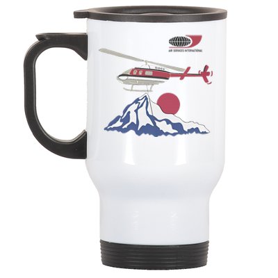 Air Services International Stainless Steel Travel Mug