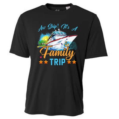 Aw Ship It's A Family Trip Cooling Performance Crew T-Shirt