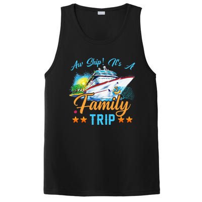 Aw Ship It's A Family Trip PosiCharge Competitor Tank