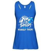 Ah Ship It's A Family Trip Family Cruise Vacation Meaningful Gift Ladies Essential Flowy Tank