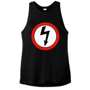 Antichrist Superstar Industrial Industrial Rock Band Ladies PosiCharge Tri-Blend Wicking Tank