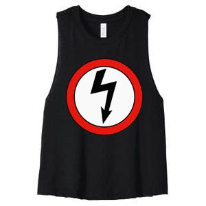 Antichrist Superstar Industrial Industrial Rock Band Women's Racerback Cropped Tank