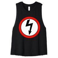 Antichrist Superstar Industrial Industrial Rock Band Women's Racerback Cropped Tank