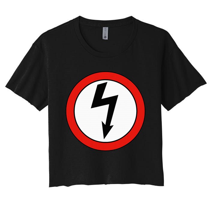 Antichrist Superstar Industrial Industrial Rock Band Women's Crop Top Tee