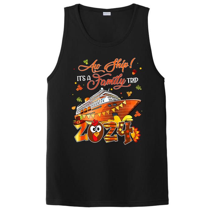 Aw Ship ItS A Thanksgiving Trip Family Matching Cruise Trip PosiCharge Competitor Tank