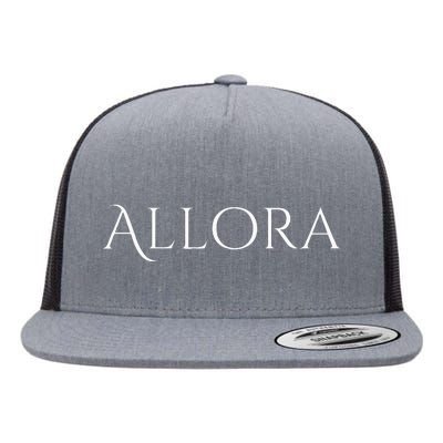 Allora So In Italian Flat Bill Trucker Hat