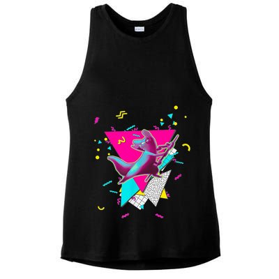 Artificer Slugcat Indie Game Rain World 90s Graphic Design Ladies PosiCharge Tri-Blend Wicking Tank